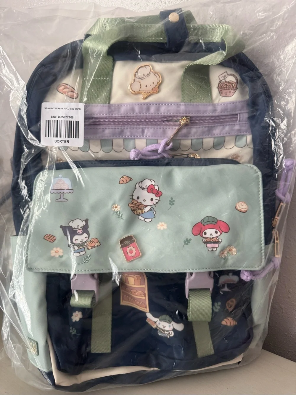 Hello Kitty backpack From LunchBox NWT
